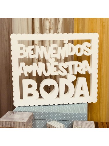 Bienvenidos a nuestra Boda
