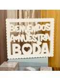 Bienvenidos a nuestra Boda