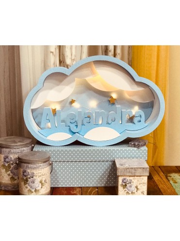 Caja de luz Nube2