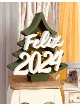 Caja de luz árbol navidad 2