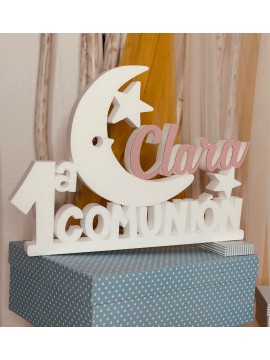 Primera comunión nombre rosa luna