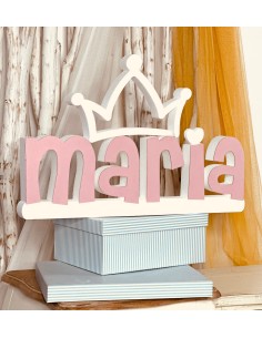 Nombre de corcho para colocar en mesas dulces o cualquier tipo de evento