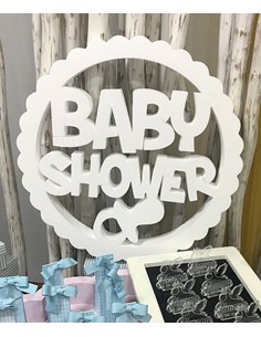 pieza de corcho para la celebración del nacimiento de tu hijo o hija.