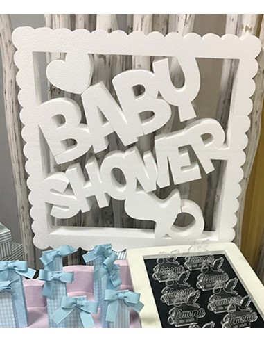 pieza de corcho para la celebración del nacimiento de tu hijo o hija.