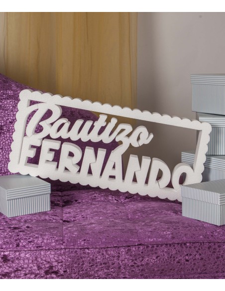 Bautizo con nombre