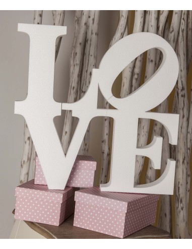 Pieza de corcho modelo Love