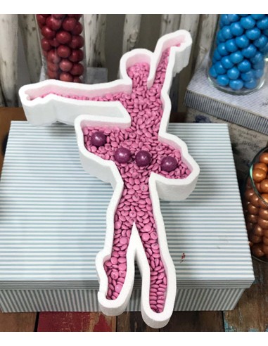 Nombre de corcho para colocar en mesas dulces o cualquier tipo de evento