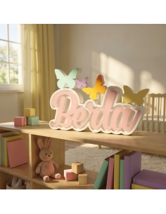 Caja de luz pintada en corcho de alta densidad 2