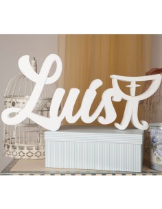 Nombre de corcho para comunion.