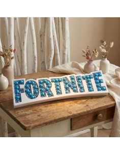 Nombre de corcho para colocar en mesas dulces o cualquier tipo de evento