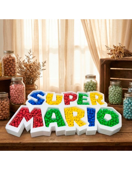 Nombre de corcho para colocar en mesas dulces o cualquier tipo de evento