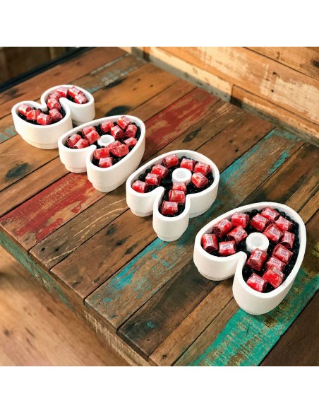 Nombre de corcho para colocar en mesas dulces o cualquier tipo de evento