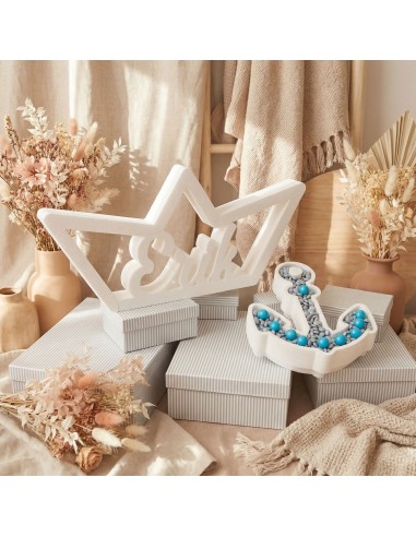 Nombre de corcho para colocar en mesas dulces o cualquier tipo de evento