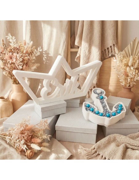 Nombre de corcho para colocar en mesas dulces o cualquier tipo de evento