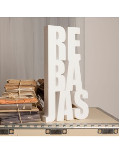 Pieza rebajas ideal para escaparatismo