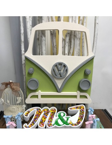 Furgoneta de corcho de alta densidad para mesas dulces