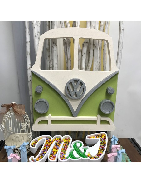 Furgoneta de corcho de alta densidad para mesas dulces