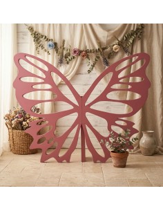 Alas de mariposa en corcho blanco de 5cm y pintadas en el color que quieras