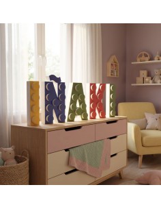 Nombre de corcho para colocar en mesas dulces o cualquier tipo de evento